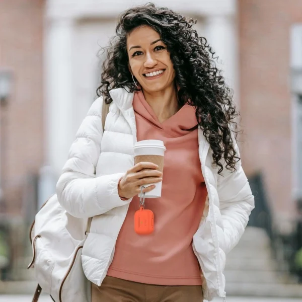 Tech-Protect Silicone Hook Case for Apple AirPods Pro 1 / 2 - Pinkeng