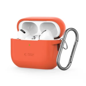 Tech-Protect Silicone Hook Case for Apple AirPods Pro 1 / 2 - Orangeeng