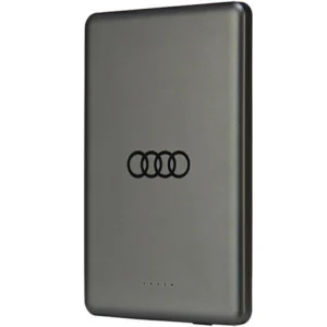 Powerbank Audi Big Logo MagSafe inductive 15W 5000mAh - grayeng