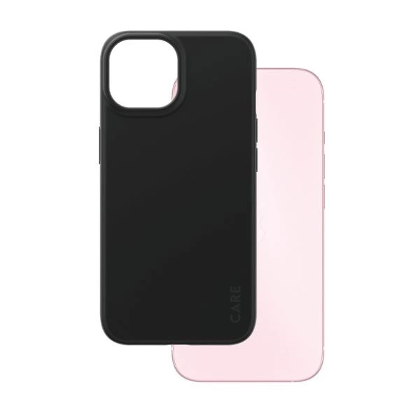 CARE by PanzerGlass Fearlessly Fashionable Case for iPhone 15 - Blackeng