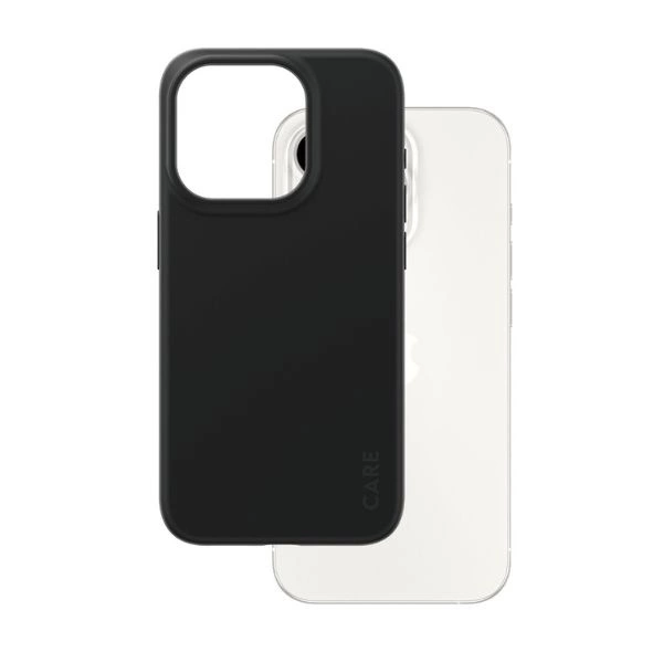 CARE by PanzerGlass Fearlessly Fashionable Case for iPhone 15 Pro - Blackeng