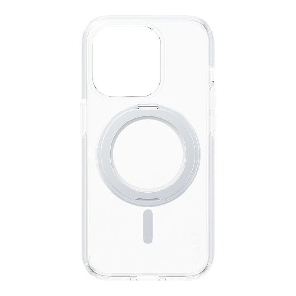 CARE by PanzerGlass Kickstand Case MagSafe for iPhone 15 Pro - silvereng