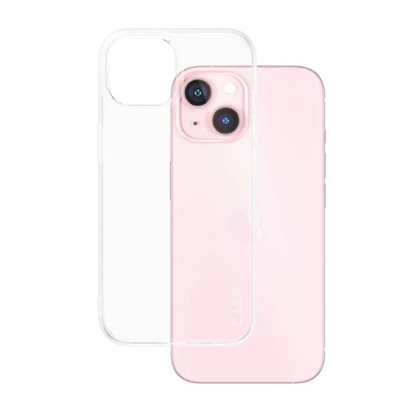 CARE by PanzerGlass Slim X-Ray Case for iPhone 15 - Cleareng