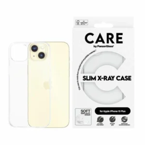 CARE by PanzerGlass Slim X-Ray Case for iPhone 15 Plus - Cleareng
