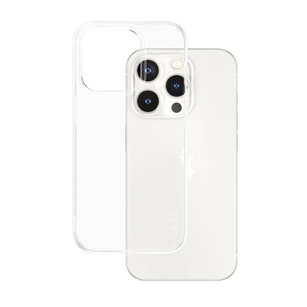 CARE by PanzerGlass Slim X-Ray Case for iPhone 15 Pro - Cleareng