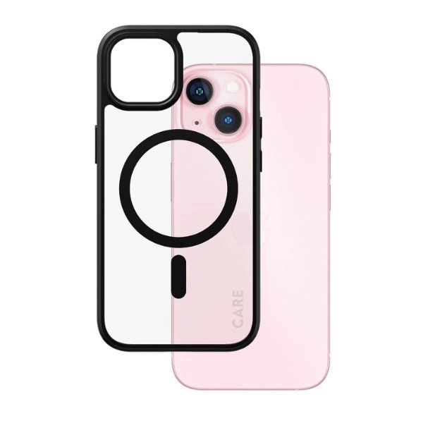 CARE by PanzerGlass Urban Combat Case MagSafe for iPhone 15 - Blackeng