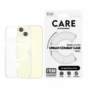 CARE by PanzerGlass Urban Combat Case MagSafe for iPhone 15 Plus - Whiteeng