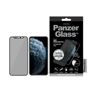 PanzerGlass E2E Super+ Tempered Glass for iPhone X/XS/11 Pro - Blackeng