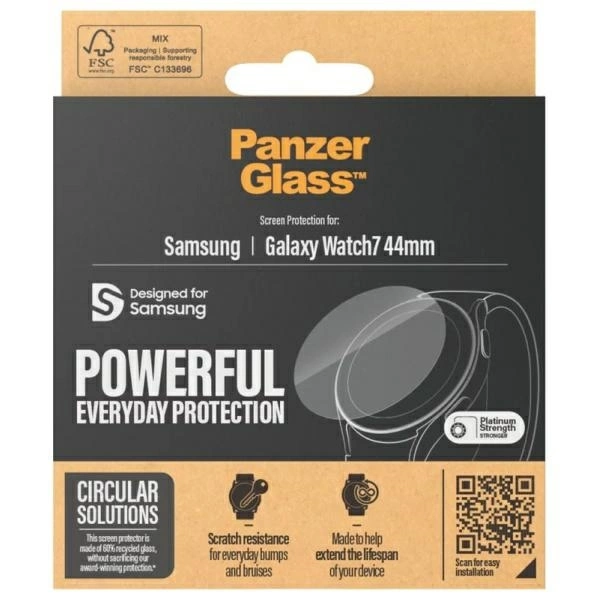 PanzerGlass tempered glass for Samsung Galaxy Watch 7 (44mm)eng