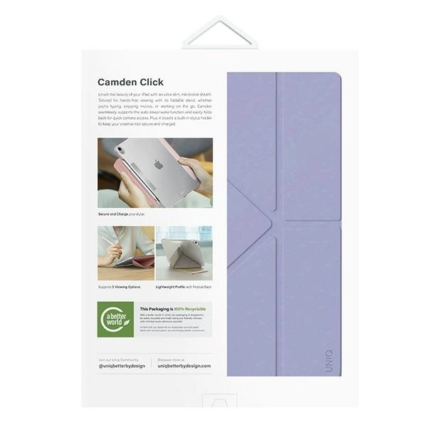 Uniq Camden Click Case for iPad Air 13" (2024) - Purpleeng