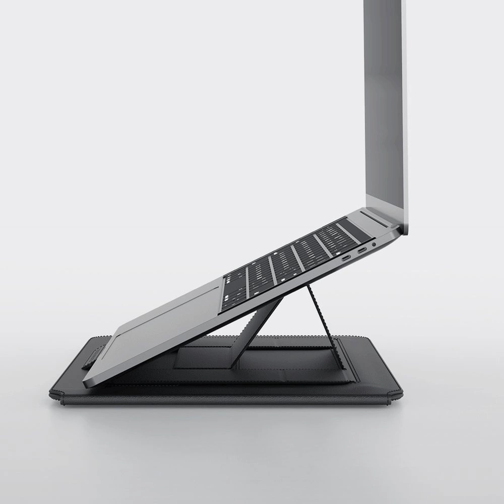 Nillkin Versatile laptop sleeve up to 14" with stand and mouse pad - grayeng