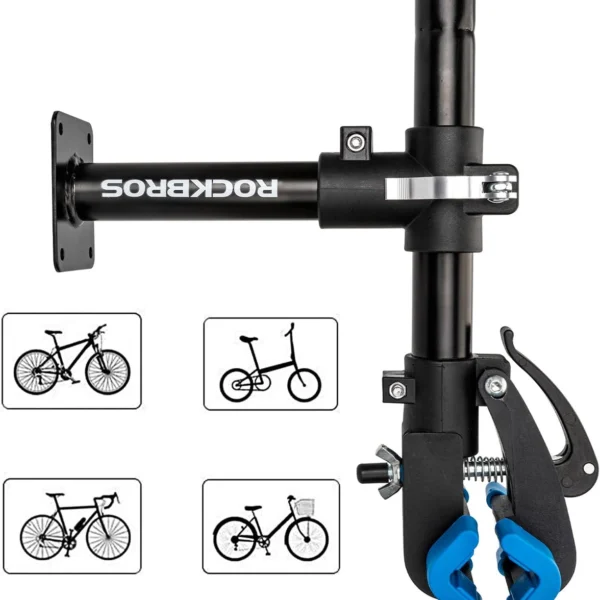 Rockbros 27210002001 Service Stand with Quick Releases for Bicycles - Blackeng