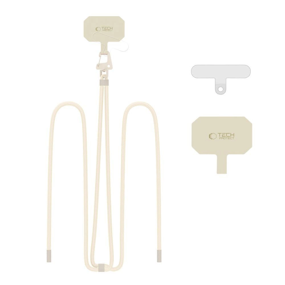Tech-Protect C5S Rope Crossbody Strap Leash - Beigeeng