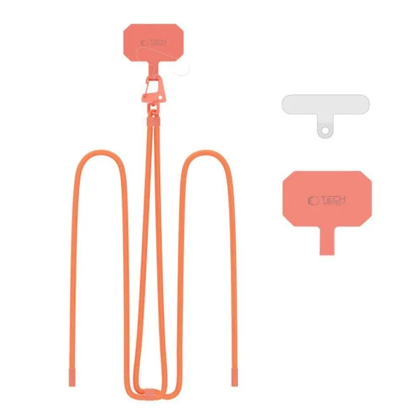 Tech-Protect C5S Rope Crossbody Strap Leash - Orangeeng