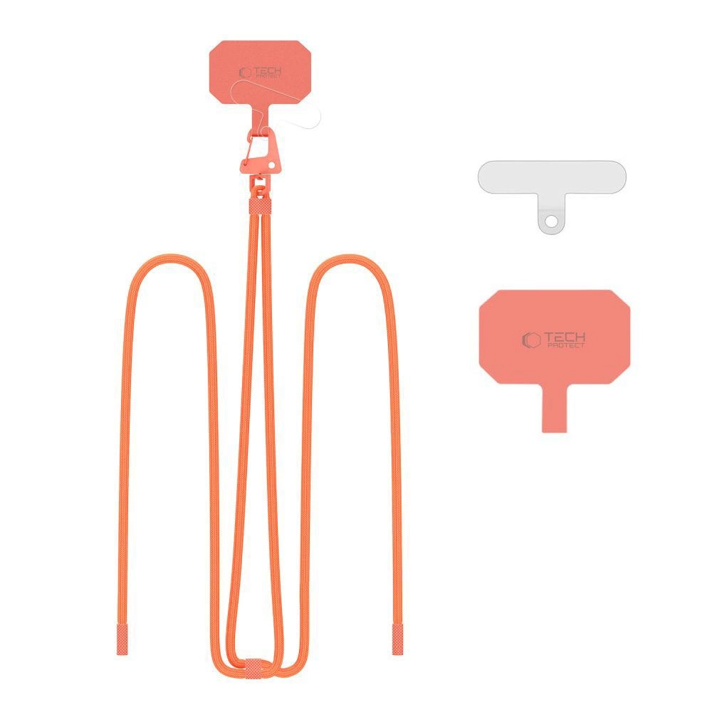 Tech-Protect C5S Rope Crossbody Strap Leash - Orangeeng