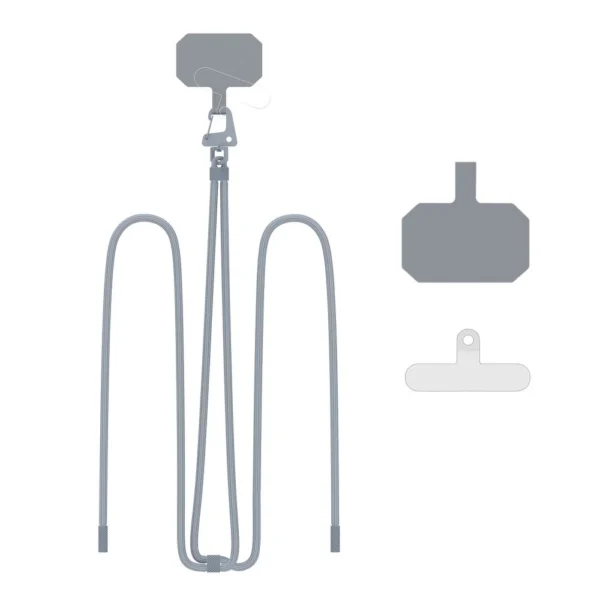 Tech-Protect C5S Rope Crossbody Strap Leash - Grayeng
