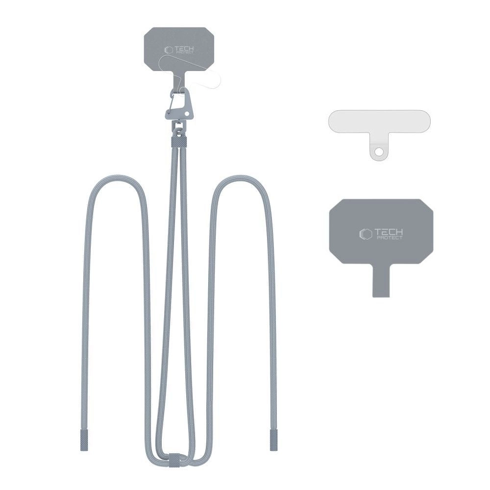 Tech-Protect C5S Rope Crossbody Strap Leash - Grayeng