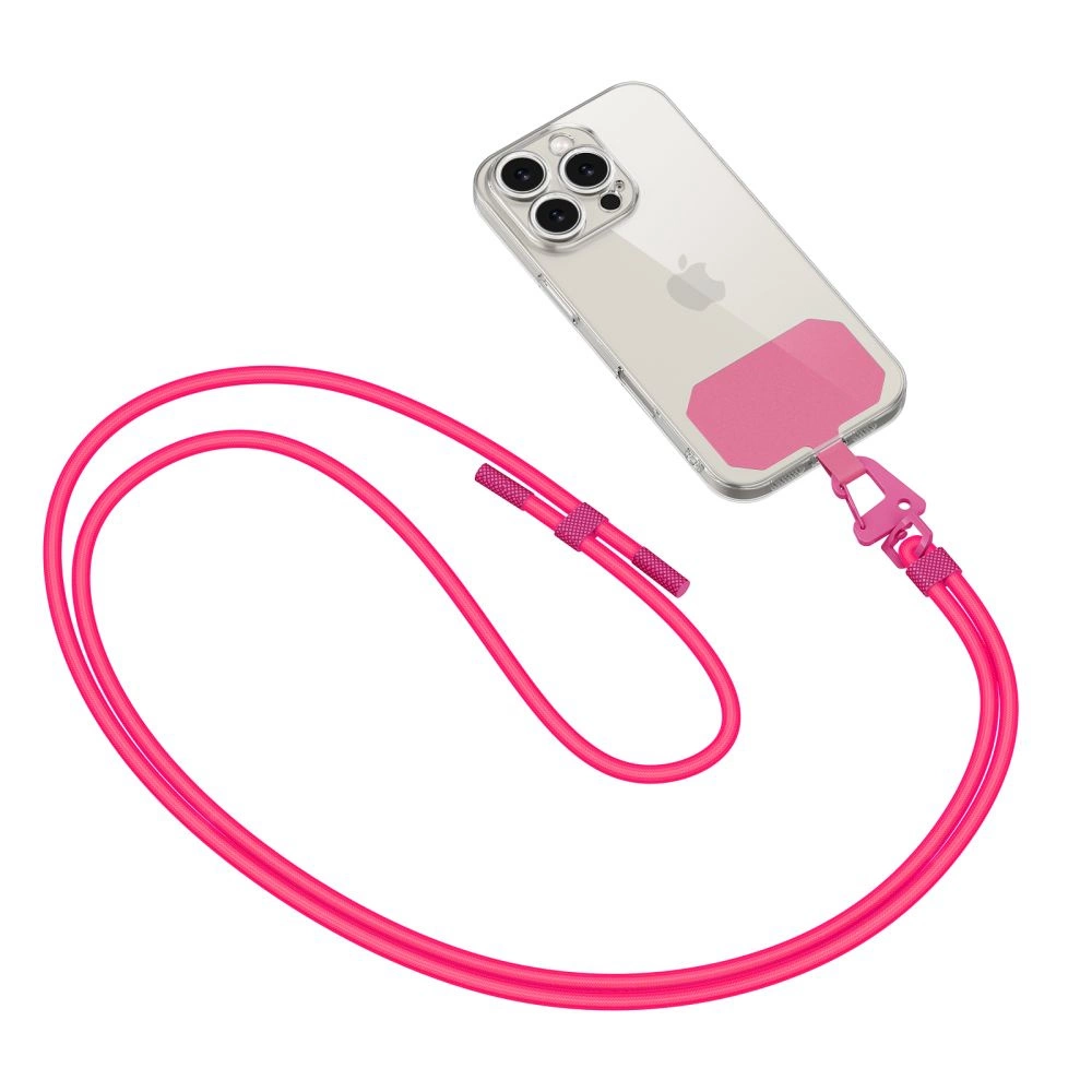 Tech-Protect C5S Rope Crossbody Strap Leash - Fuchsiaeng