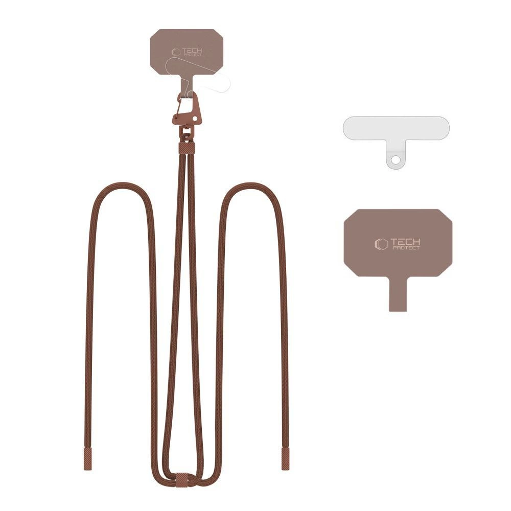 Tech-Protect C5S Rope Crossbody Strap Leash - Browneng