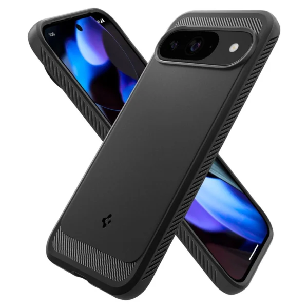 Spigen Rugged Armor Case for Google Pixel 9 / 9 Pro - Blackeng
