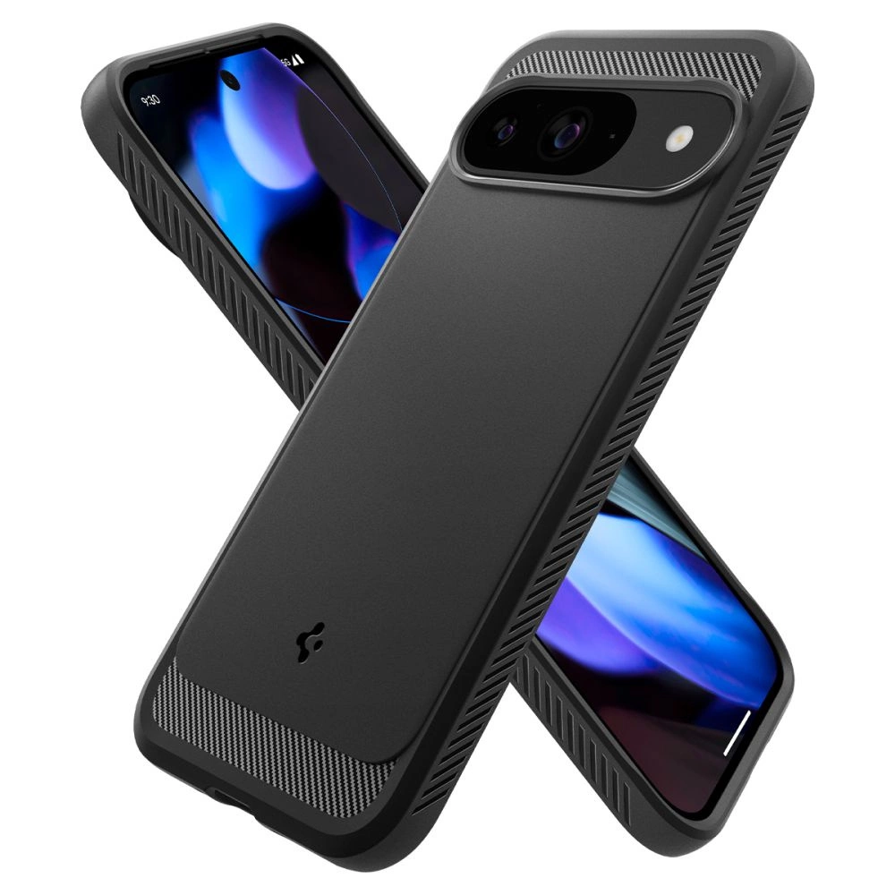 Spigen Rugged Armor Case for Google Pixel 9 / 9 Pro - Blackeng