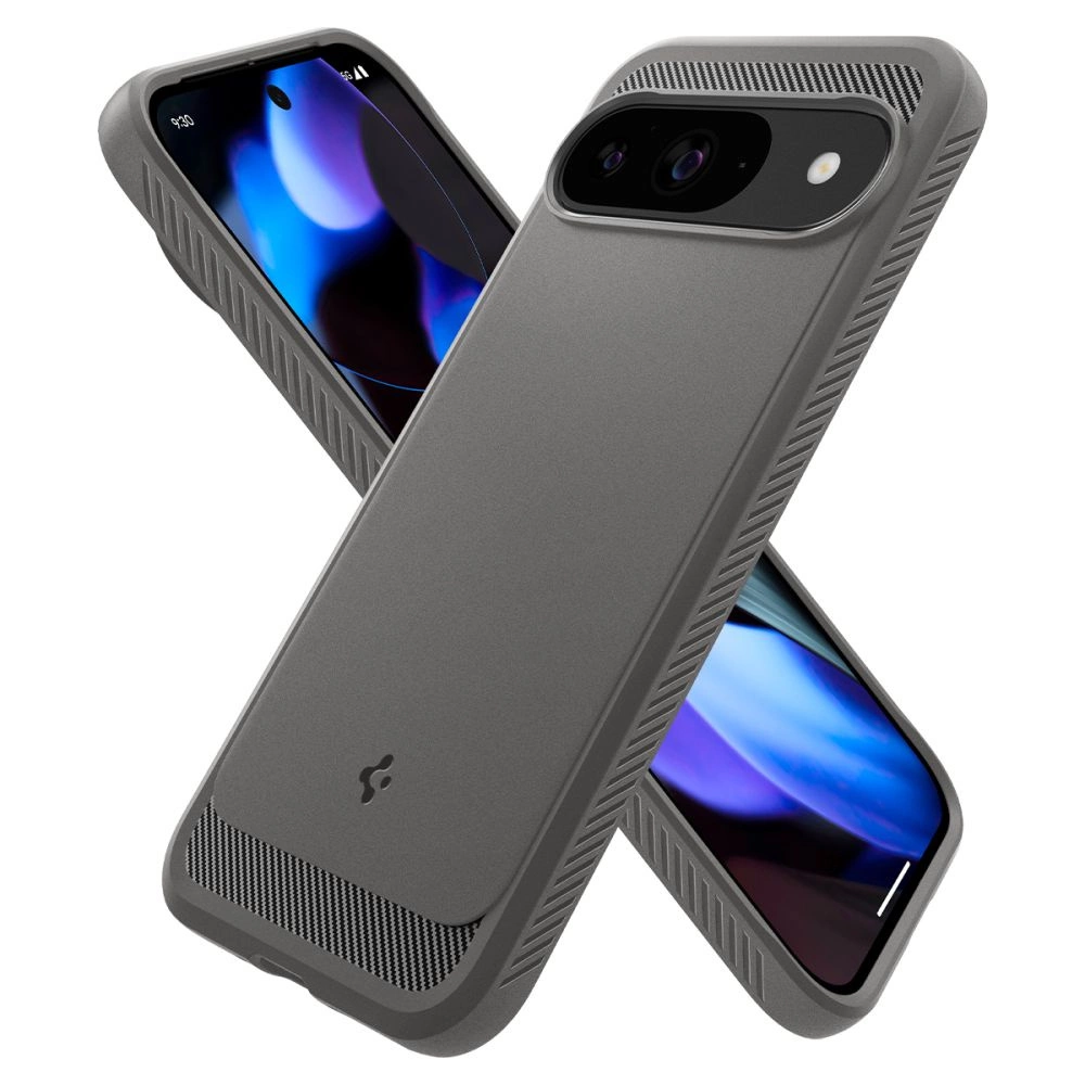 Spigen Rugged Armor Case for Google Pixel 9 / 9 Pro - Grayeng