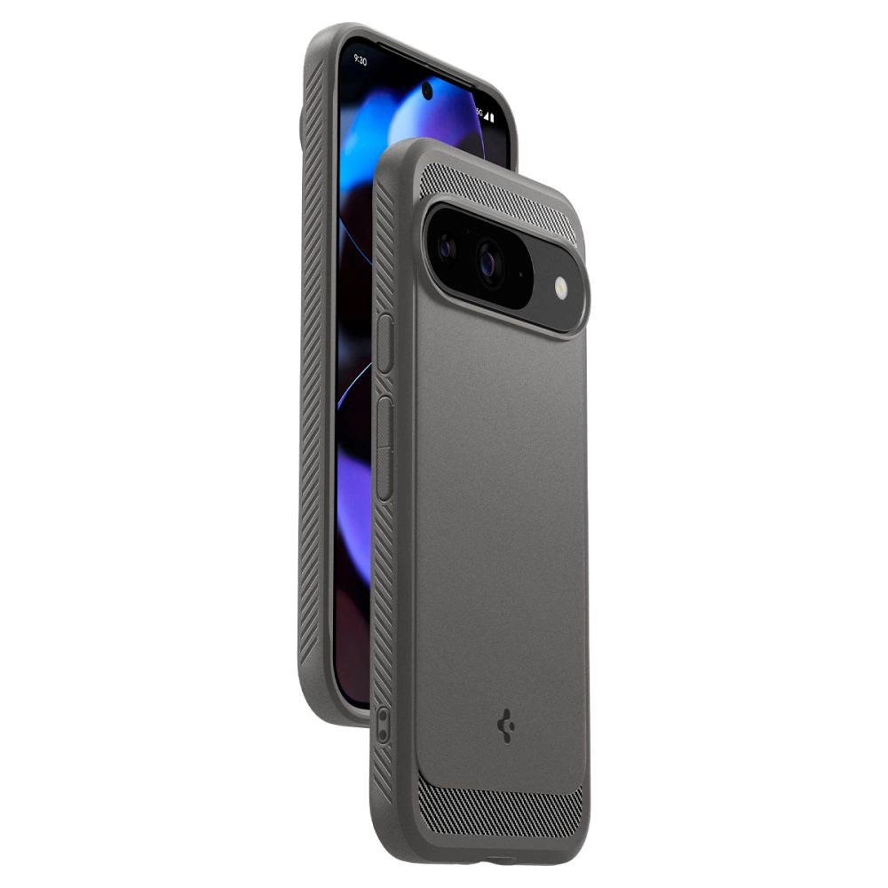 Spigen Rugged Armor Case for Google Pixel 9 / 9 Pro - Grayeng