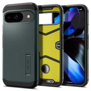 Spigen Tough Armor Case for Google Pixel 9 / 9 Pro - Greeneng