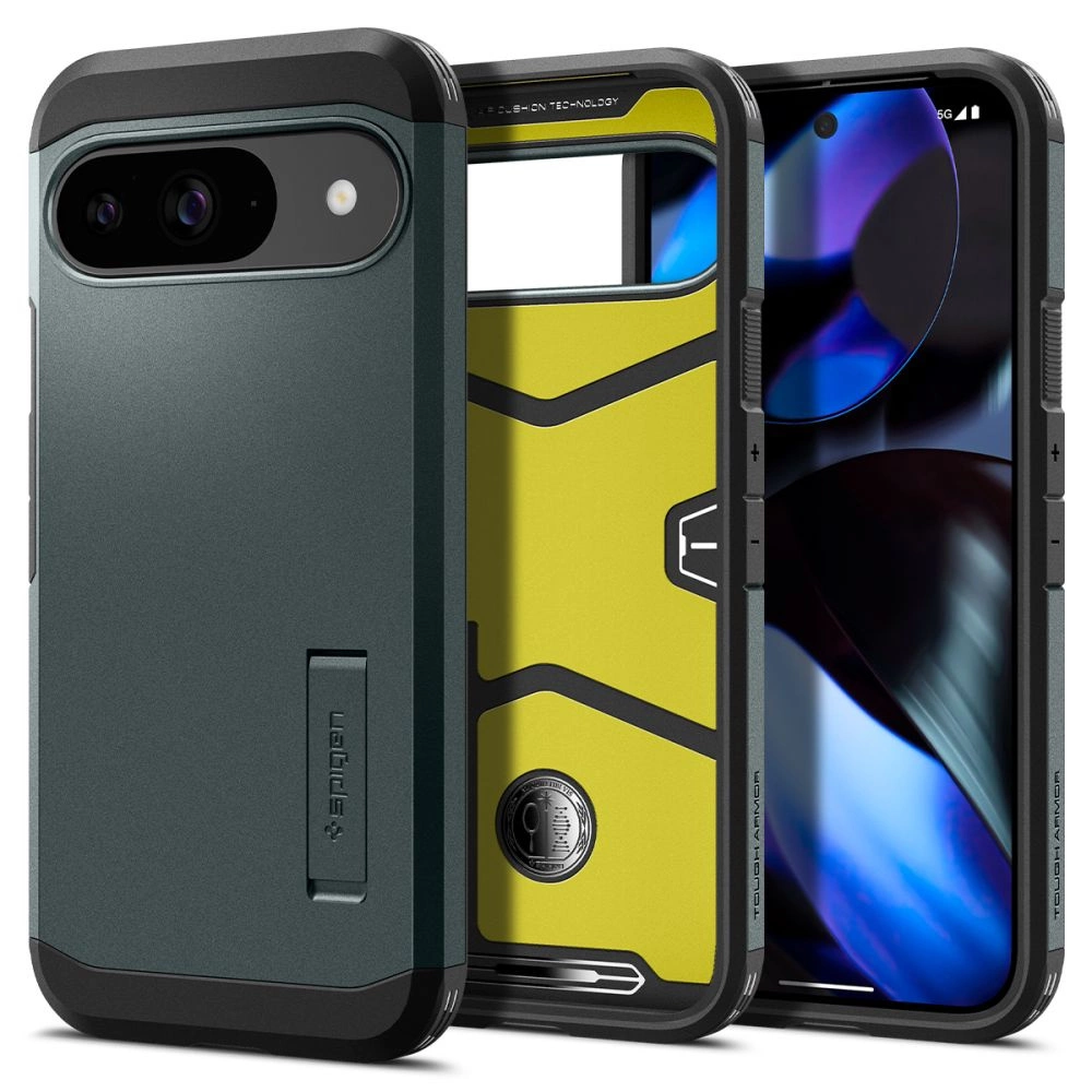 Spigen Tough Armor Case for Google Pixel 9 / 9 Pro - Greeneng