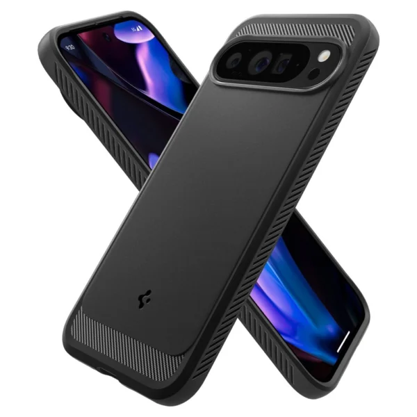 Spigen Rugged Armor Case for Google Pixel 9 Pro XL - Blackeng