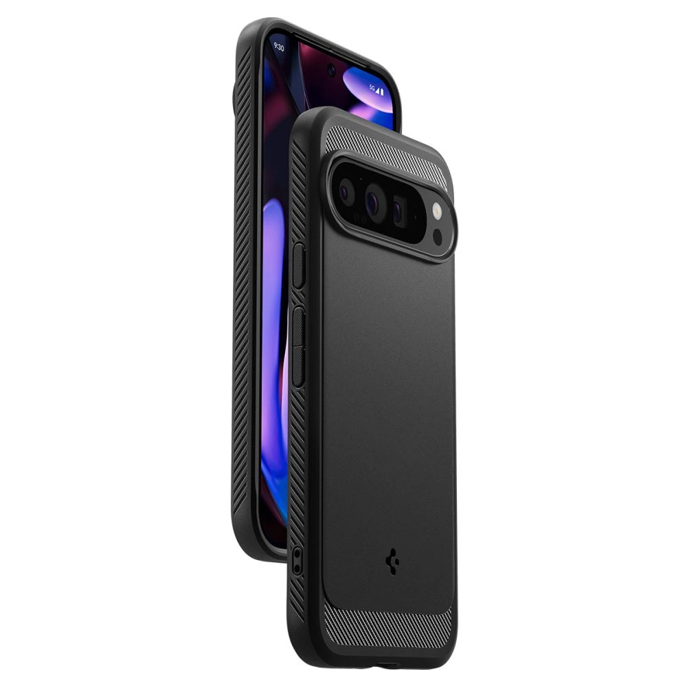 Spigen Rugged Armor Case for Google Pixel 9 Pro XL - Blackeng