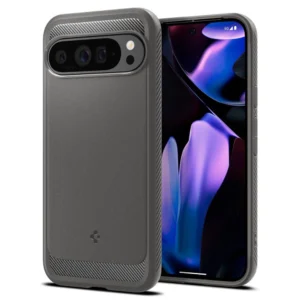 Spigen Rugged Armor Case for Google Pixel 9 Pro XL - Grayeng