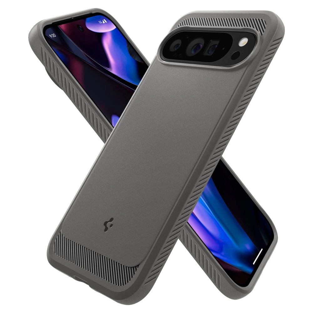 Spigen Rugged Armor Case for Google Pixel 9 Pro XL - Grayeng