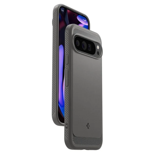 Spigen Rugged Armor Case for Google Pixel 9 Pro XL - Grayeng