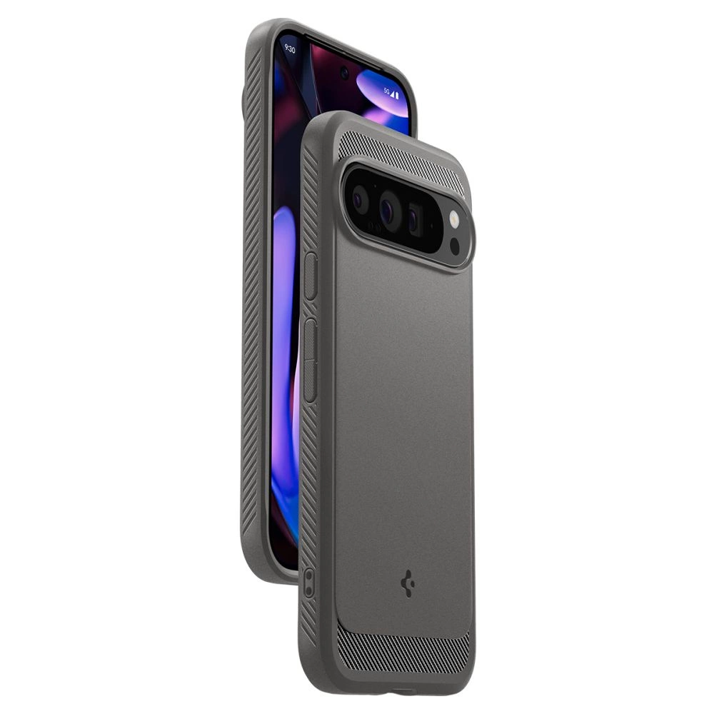 Spigen Rugged Armor Case for Google Pixel 9 Pro XL - Grayeng