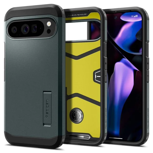 Spigen Tough Armor Case for Google Pixel 9 Pro XL - Greeneng