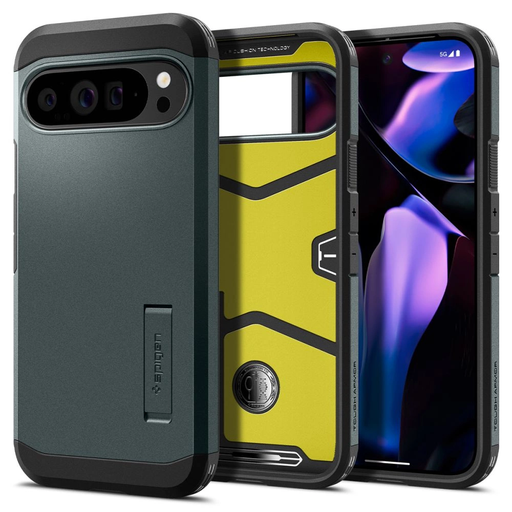 Spigen Tough Armor Case for Google Pixel 9 Pro XL - Greeneng