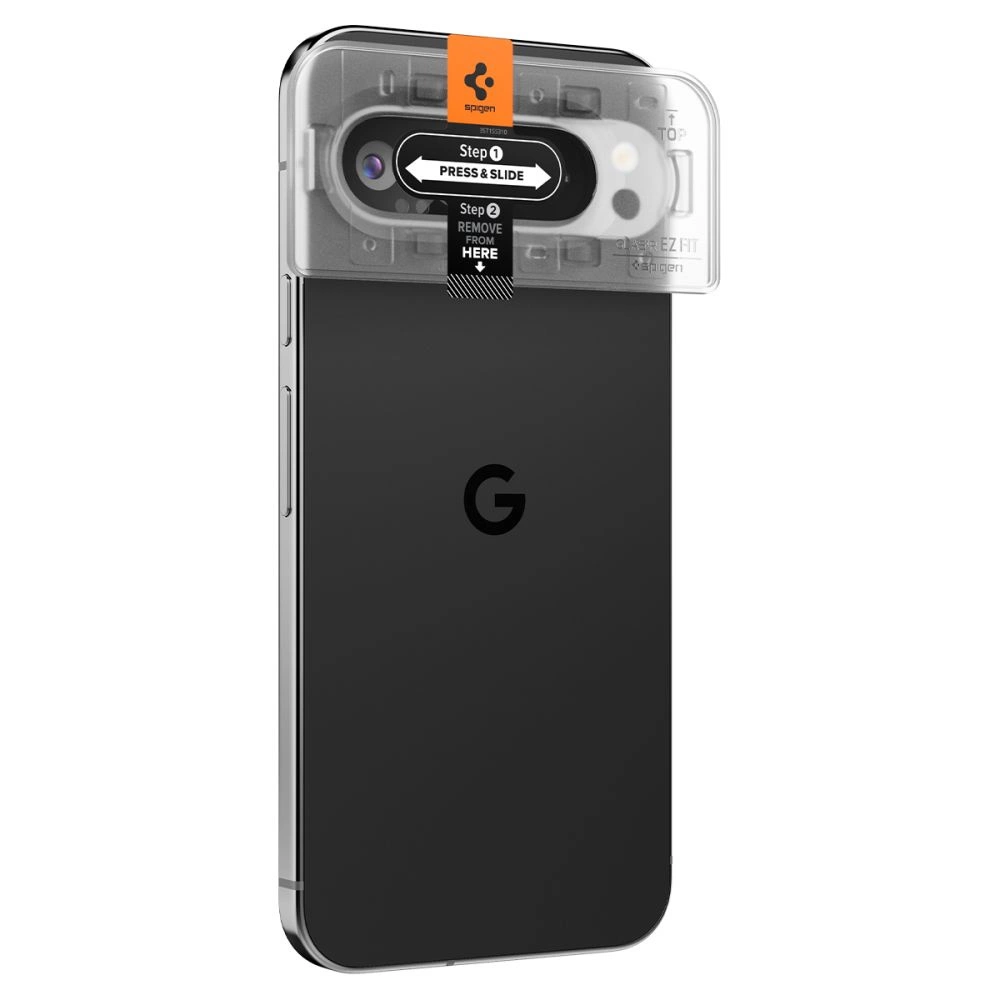 Spigen Optik.tR Ez Fit Tempered Glass Camera Screen Protector for Google Pixel 9 Pro XL (2-Pack)eng