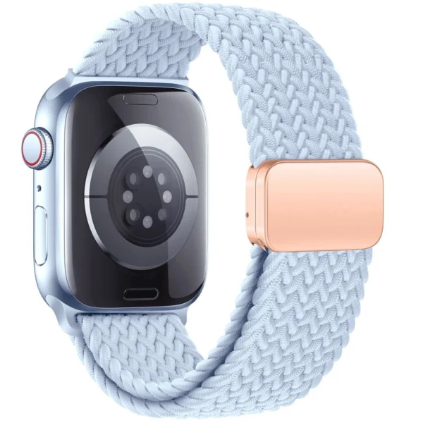 Tech-Protect Nylonmag Strap for Apple Watch 4 / 5 / 6 / 7 / 8 / 9 / SE (38 / 40 / 41 mm) - Blueeng