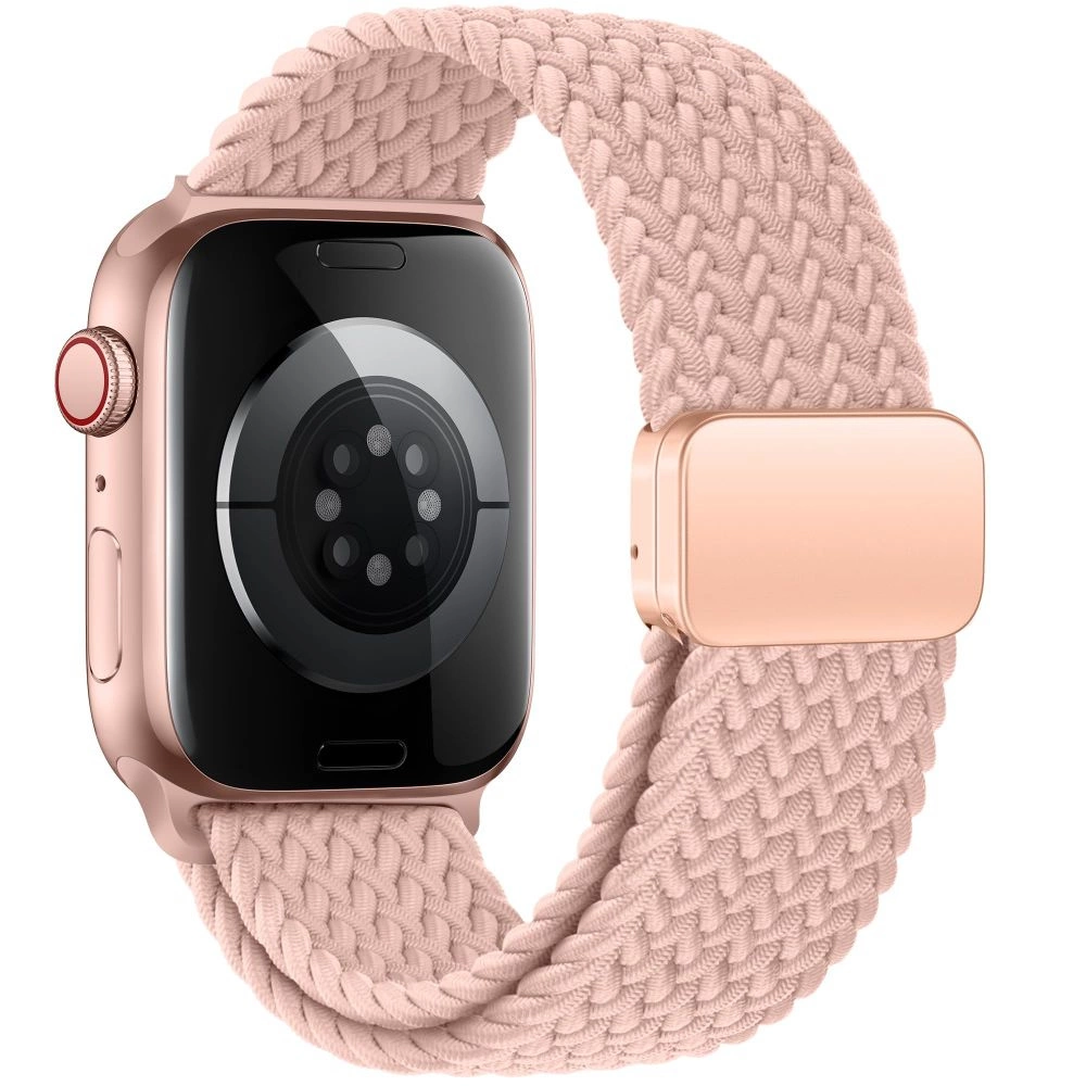 Tech-Protect Nylonmag Strap for Apple Watch 4 / 5 / 6 / 7 / 8 / 9 / SE (38 / 40 / 41 mm) - Pinkeng