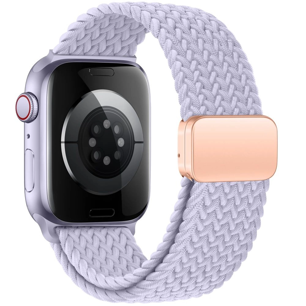 Tech-Protect Nylonmag Strap for Apple Watch 4 / 5 / 6 / 7 / 8 / 9 / SE (38 / 40 / 41 mm) - Purpleeng