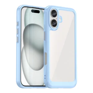 Outer Space Case with Gel Frame for iPhone 16 Plus - Blueeng
