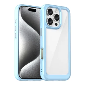 Outer Space Case with Gel Frame for iPhone 16 Pro Max - Blueeng