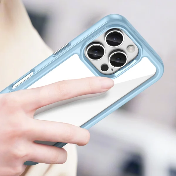 Outer Space Case with Gel Frame for iPhone 16 Pro Max - Blueeng