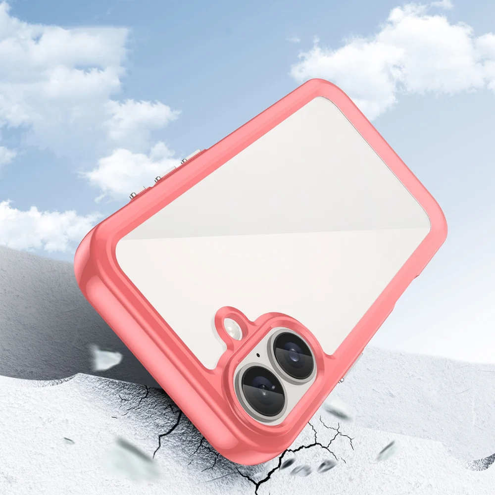 Outer Space Case with Gel Frame for iPhone 16 - Redeng