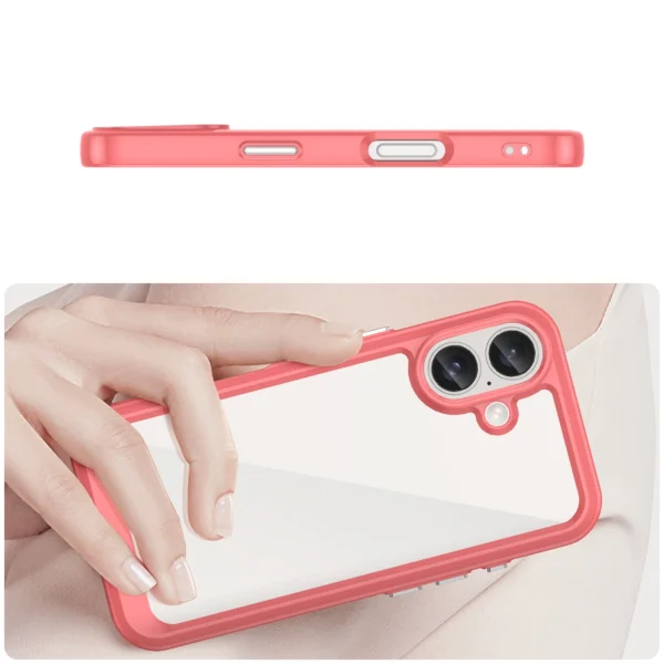 Outer Space Case with Gel Frame for iPhone 16 Plus - Redeng