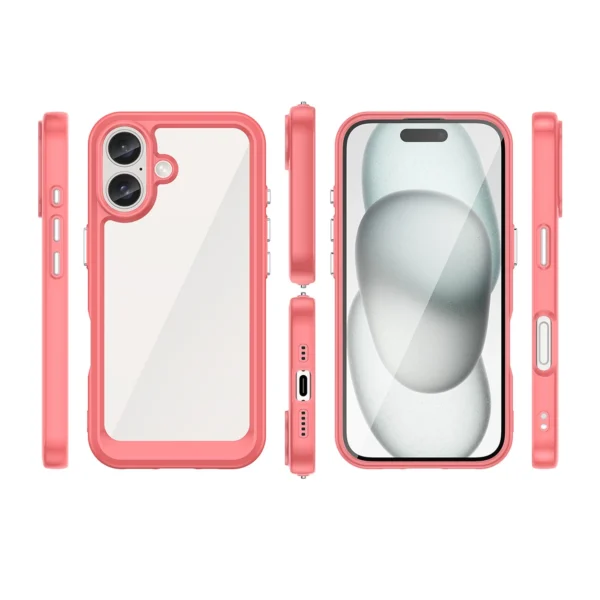 Outer Space Case with Gel Frame for iPhone 16 Plus - Redeng