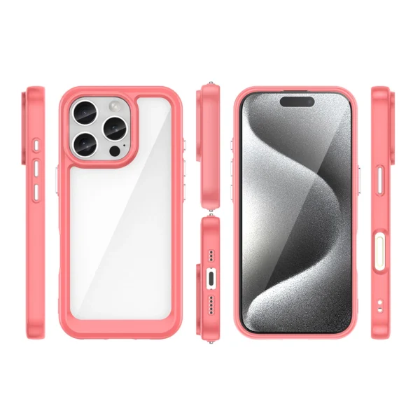 Outer Space Case with Gel Frame for iPhone 16 Pro - Redeng