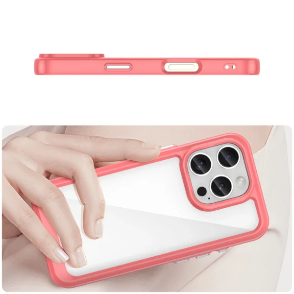 Outer Space Case with Gel Frame for iPhone 16 Pro - Redeng