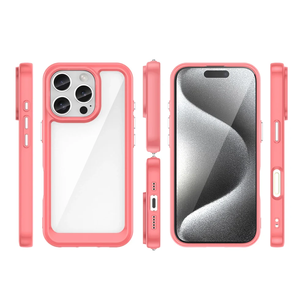 Outer Space Case with Gel Frame for iPhone 16 Pro Max - Redeng